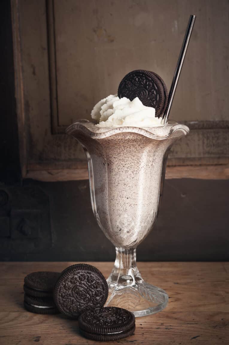 Oreo milkshake