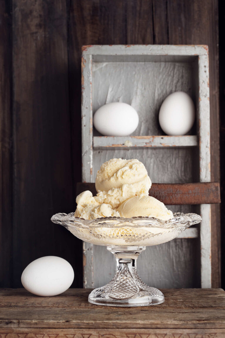 ägglikörparfait-ägglikörglass-påskmat-påskeffterrätt-påskdessert