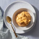 Dulce de leche glass