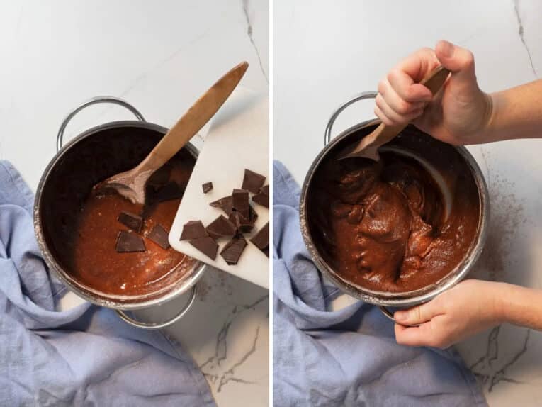 Kladdkaka med choklad