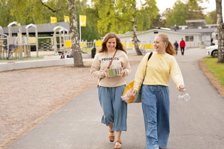 På väg