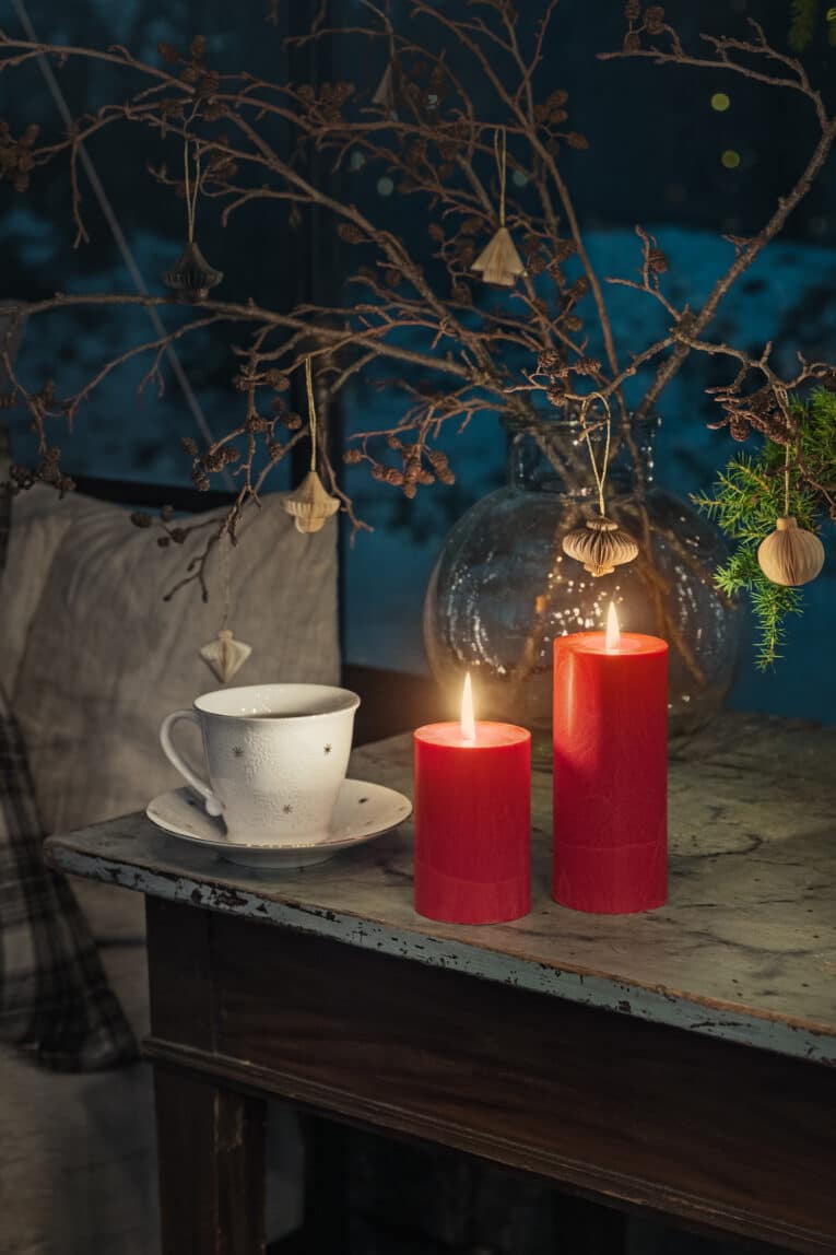 Liljeholmens röda blockljus