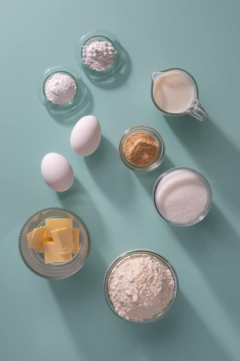 Ingredienser till sockerkaka