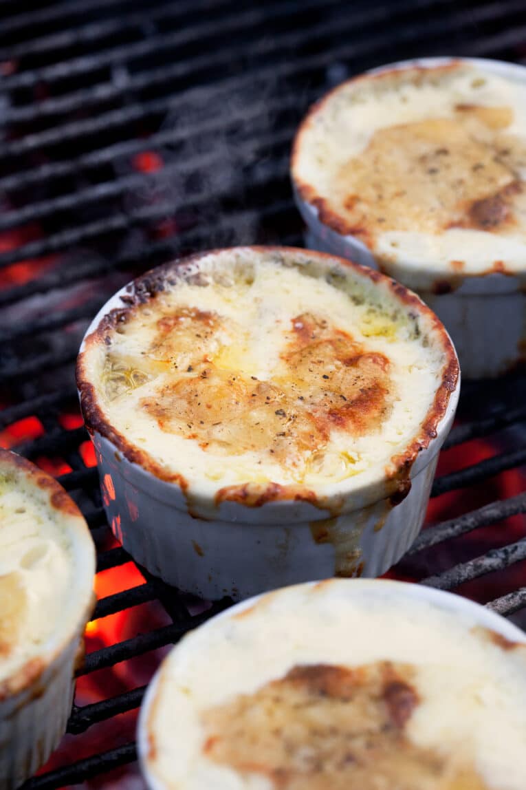 potatisgratänger på grillen
